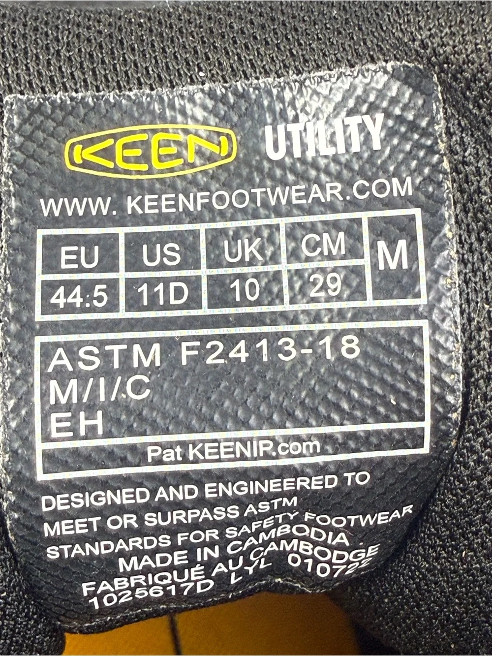 Keen gently used